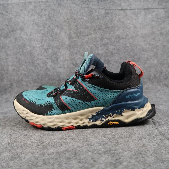 New Balance Shoes Womens 7 Trail Running Hierro Fresh Foam Athletic Sport Blue - Picture 4 of 14